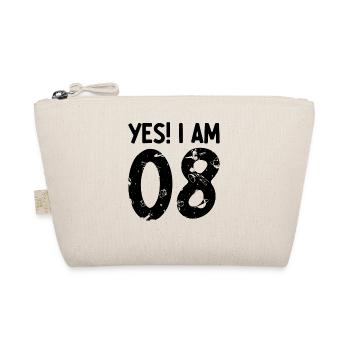 Yes! I Am 8 Years 8 Birthday Kids Space Astronaut - Bio-Täschchen - Natur - Vorne