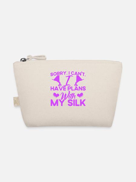 Aerial Yoga Gymnasts Aerial Silk Aerial Yoga W - Organic Pouch - nature - Front