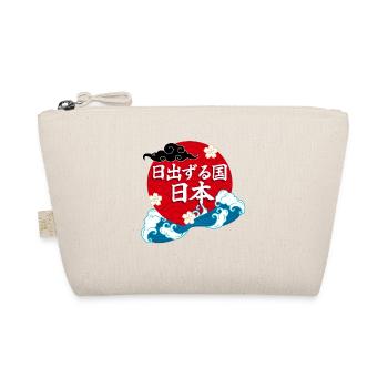 Nippon Sonne Sakura Tokio Japan Japanische Kunst - Bio-Täschchen - Natur - Vorne