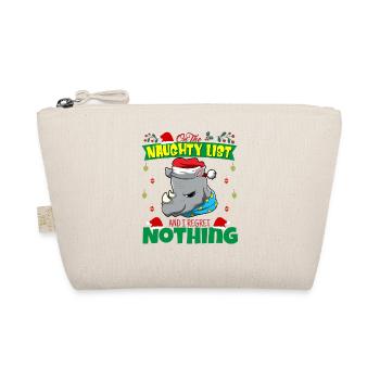 Sur la liste coquine et je ne regrette rien Père Noël - Trousse biologique - nature - Devant
