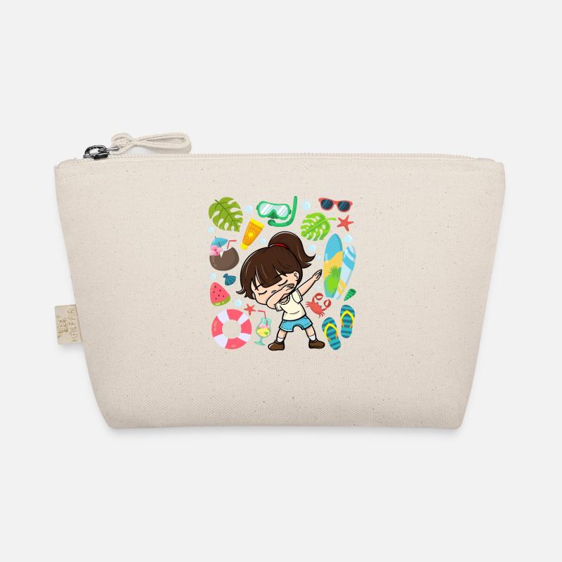 Dabbing Girl Beach Mode de vie Heure d’été Modéré Trousse biologique