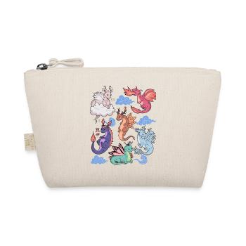 Flight of Dragons Cute Elemental Mythical - Organic Pouch - nature - Front
