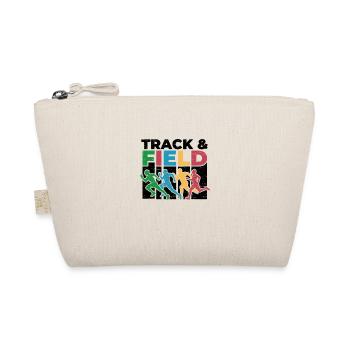 Runner Running Sport Spiel Leichtathletik - Bio-Täschchen - Natur - Vorne