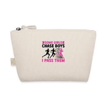 Some Girl Chase Boys Runner Running Girl Track et - Trousse biologique - nature - Devant