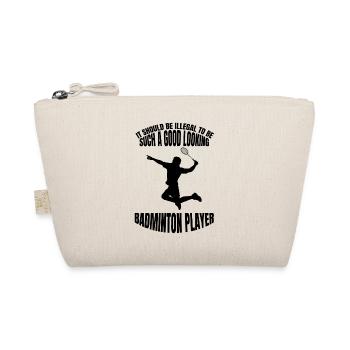 Joueur de badminton Fan de badminton Badminton - Trousse biologique - nature - Devant