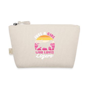 Liger Funny Gift - Organic Pouch - nature - Front