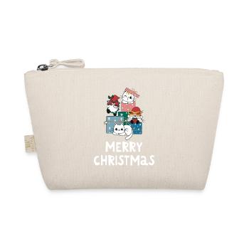Joyeux Noël Drôle de Chemise de Noël - Trousse biologique - nature - Devant