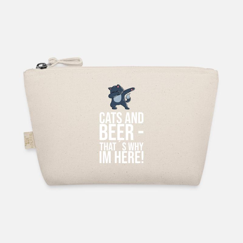 Dabbing Cat Funny Cat Trousse biologique