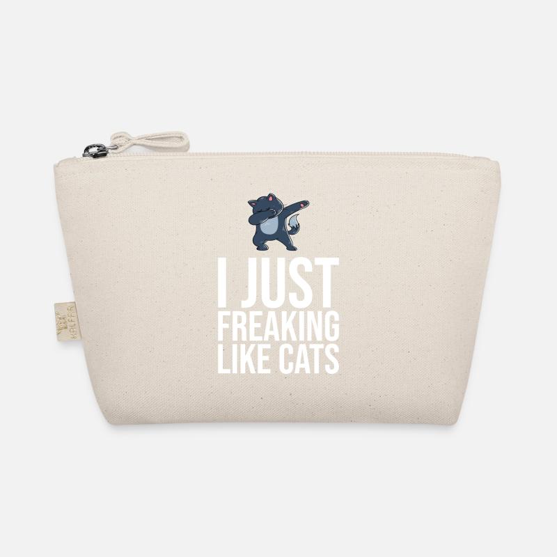 Dabbing Cat Funny Cat Trousse biologique
