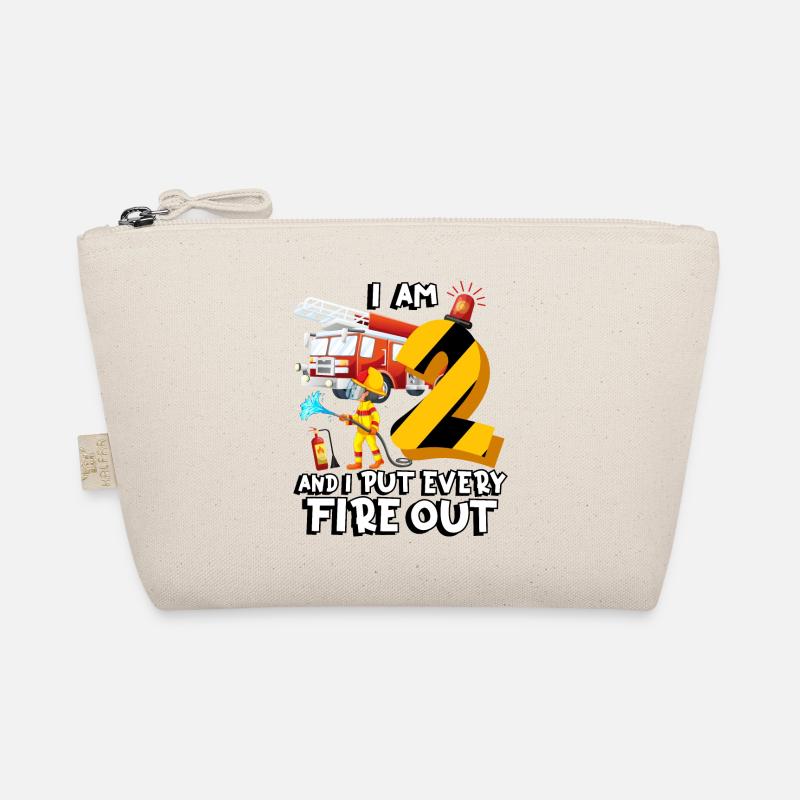 Feuerwehrauto Brandbekämpfung Ich Bin 2 Jahre Bio-Täschchen