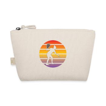 Squash Squash Game Racquetball Player Racquetball - Organic Pouch - nature - Front