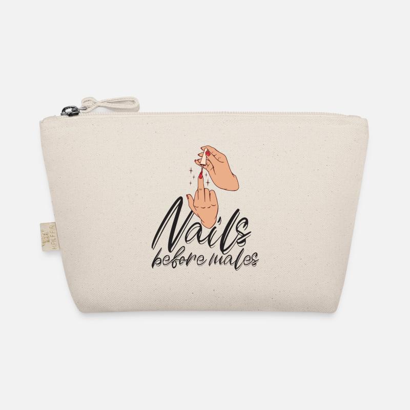 Nails before men Nail designer Organic Pouch
