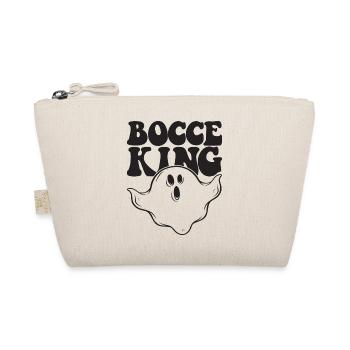 Bocce King Boules Ball Halloween Costume Boule Bocce - Organic Pouch - nature - Front