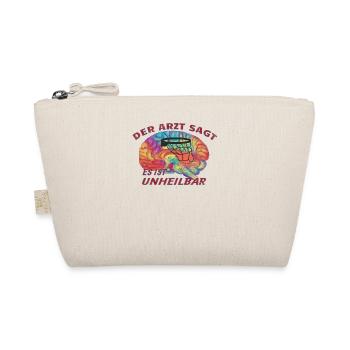 Basketball Geschenkidee Sport Design - Bio-Täschchen - Natur - Vorne