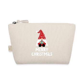 Merry Christmas Funny Christmas Shirt - Organic Pouch - nature - Front