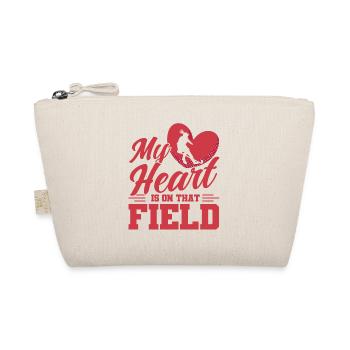 Field Hockey Players Team Sports Halls Feldhoc - Organic Pouch - nature - Front