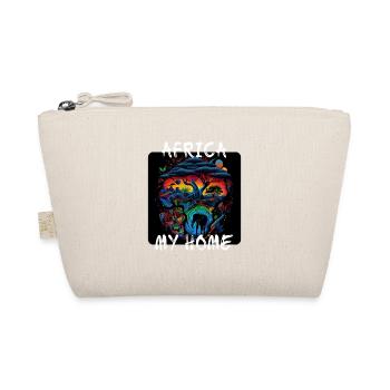Africa, my Home 3 - Organic Pouch - nature - Front