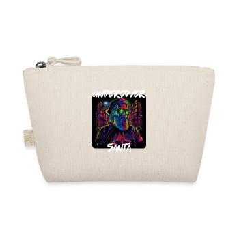 Undercover Santa Claus in the City 5 - Organic Pouch - nature - Front