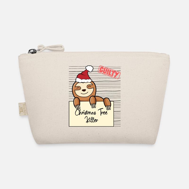 Weihnachtsbaum Umschubser Faultier Bio-Täschchen