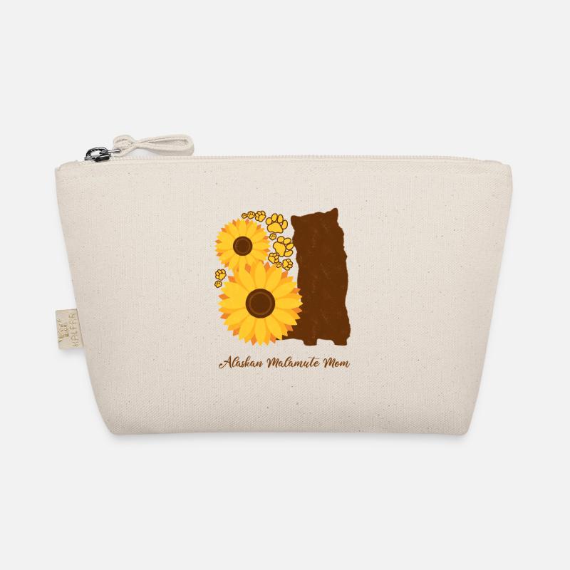Sonnenblumenmutter - Alaskan Malamute Bio-Täschchen