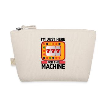 Casino Gambling Slot Machine Card Game - Organic Pouch - nature - Front