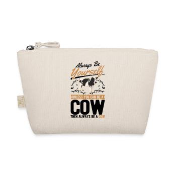 Cow Gift Farmer Cattle Breeder Cows - Organic Pouch - nature - Front
