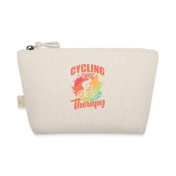 Le cyclisme est ma thérapie Fahrrad fahren Fitness - Trousse biologique - nature - Devant