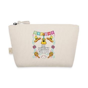 100 Percent Guapo Spanish Mexican Pride Latino - Organic Pouch - nature - Front