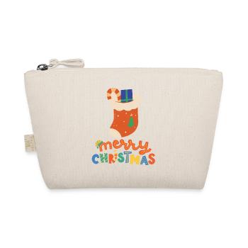 Joyeux Noël Drôle de Chemise de Noël - Trousse biologique - nature - Devant