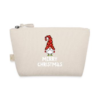Merry Christmas Funny Christmas Shirt - Organic Pouch - nature - Front