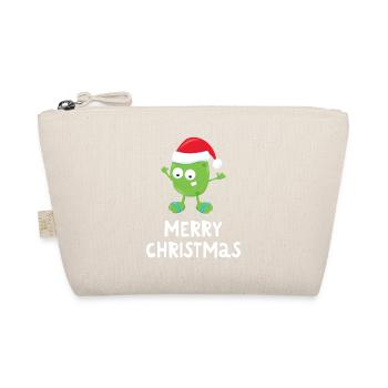 Joyeux Noël Drôle de Chemise de Noël - Trousse biologique - nature - Devant