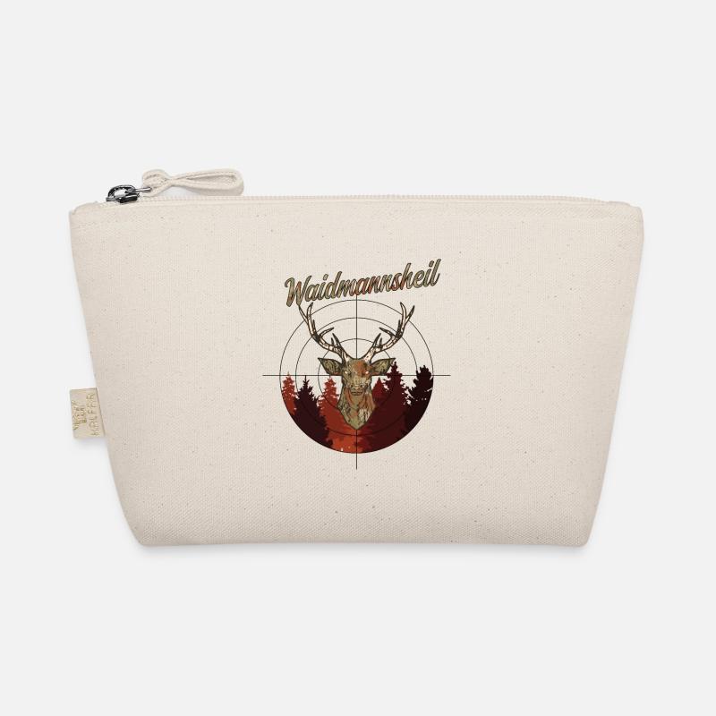 Waidmannsheil Jäger Jägerin Jägergruß Hirsch Wald Bio-Täschchen