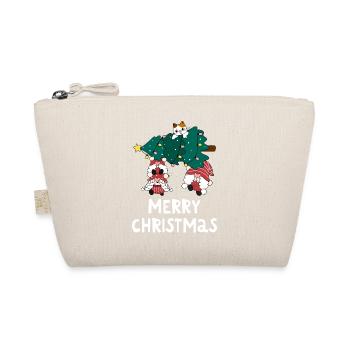 Joyeux Noël Drôle de Chemise de Noël - Trousse biologique - nature - Devant
