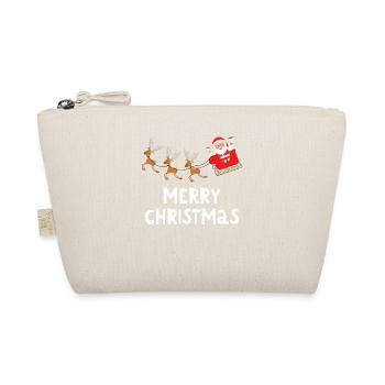 Joyeux Noël Drôle de Chemise de Noël - Trousse biologique - nature - Devant