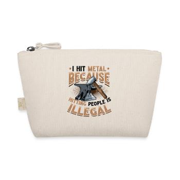 Hit Metal Blacksmith - Organic Pouch - nature - Front