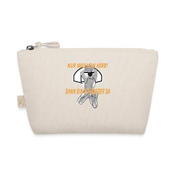 Basketball Geschenkidee Sport Design - Bio-Täschchen - Natur - Vorne