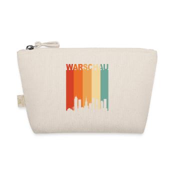 Warsaw Poland Skyline - Organic Pouch - nature - Front