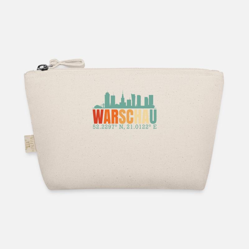 Varsovie Pologne Skyline Trousse biologique