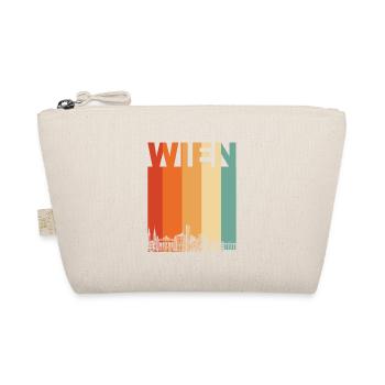Vienna Austria Skyline - Organic Pouch - nature - Front