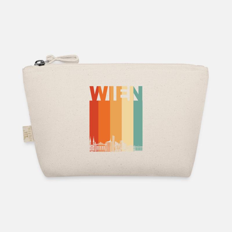 Wien Österreich Skyline - Bio-Täschchen - Natur