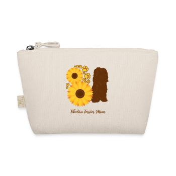 Sunflower Mother - Tibetan Terrier - Organic Pouch - nature - Front