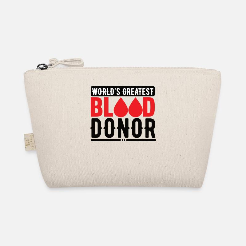 Blutspende Blutspenden Blutspender Bio-Täschchen