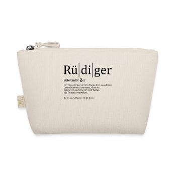 Erzgebirge Rüdiger - Bio-Täschchen - Natur - Vorne