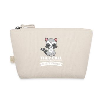Raccoon Child - Organic Pouch - nature - Front