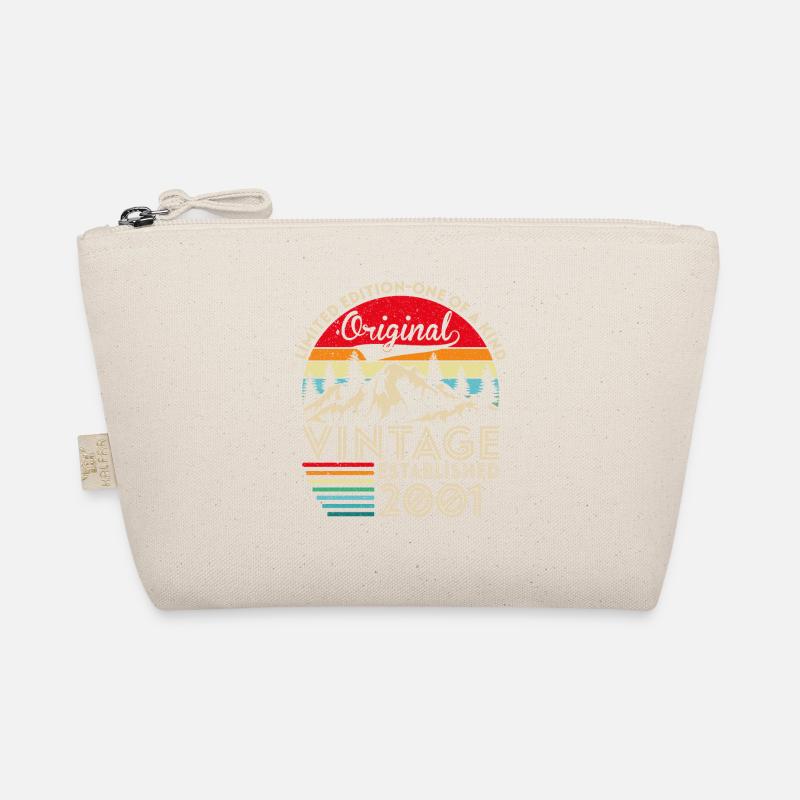 Original vintage established in 2001 anniversary Organic Pouch