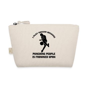 Football coach Football Footballer Footballer - Organic Pouch - nature - Front