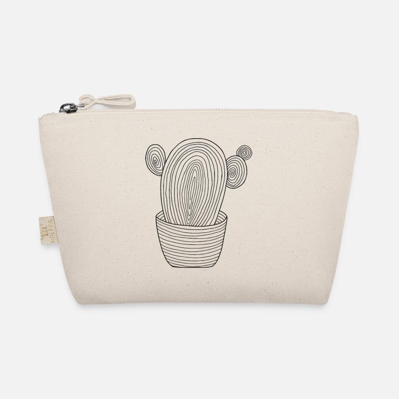 Dessin au trait cactus - doodle cactus minimal Trousse biologique