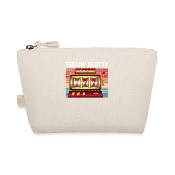 Casino Gambling Slot Machine Card Game - Organic Pouch - nature - Front