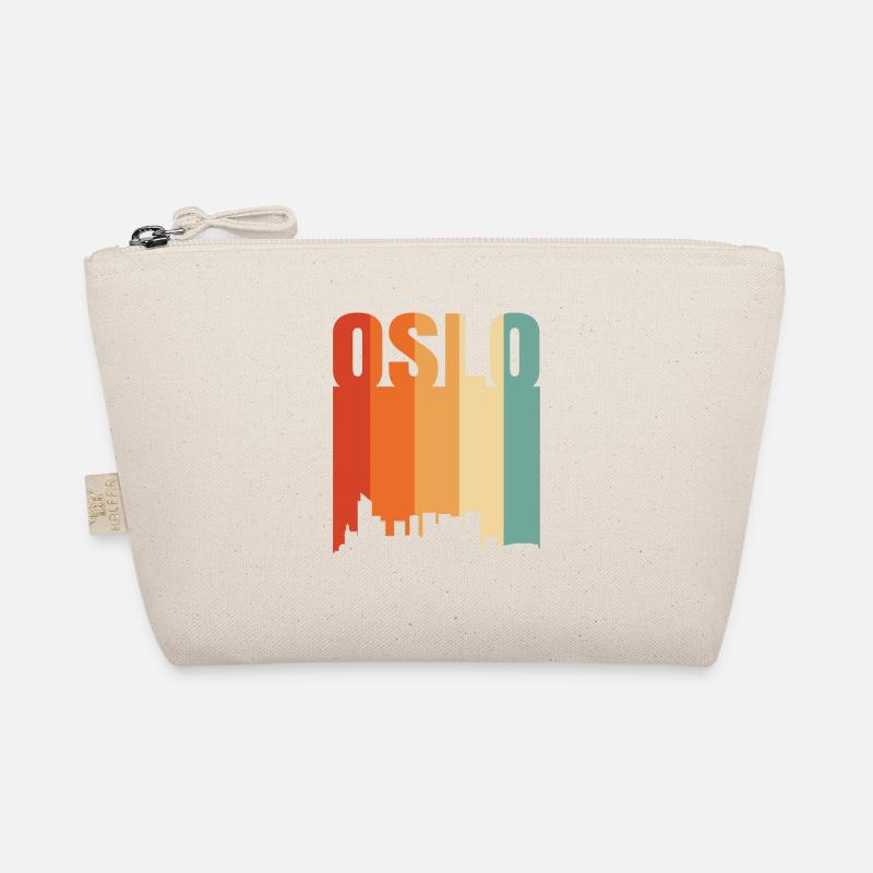 Oslo Norway Skyline Organic Pouch