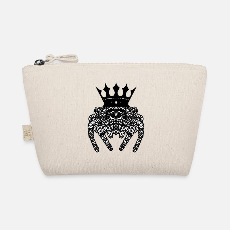 Polygon Spider King Pets Spiders Fantasy Organic Pouch